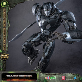 YOLOPARK Optimus Primal Rise of the Beasts packaging and presentation on display.