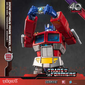 YOLOPARK Optimus Prime high articulation enables natural action poses.