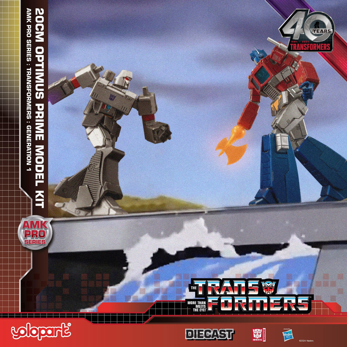 YOLOPARK Optimus Prime battle-damaged design evokes classic G1 nostalgia.