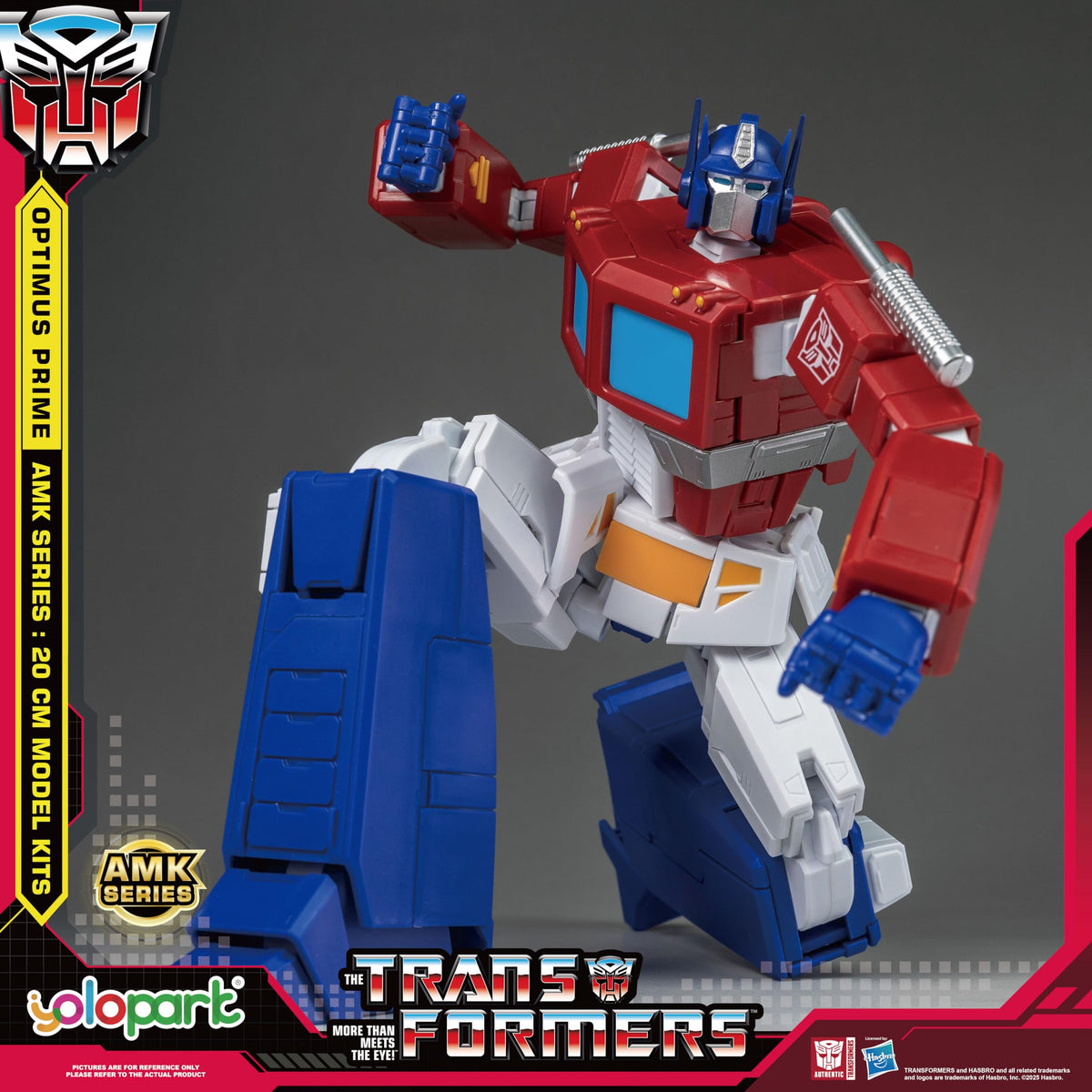 YOLOPARK Optimus Prime G1-inspired display piece for collectors