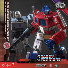 YOLOPARK Optimus Prime Matrix window reveal for interactive display.