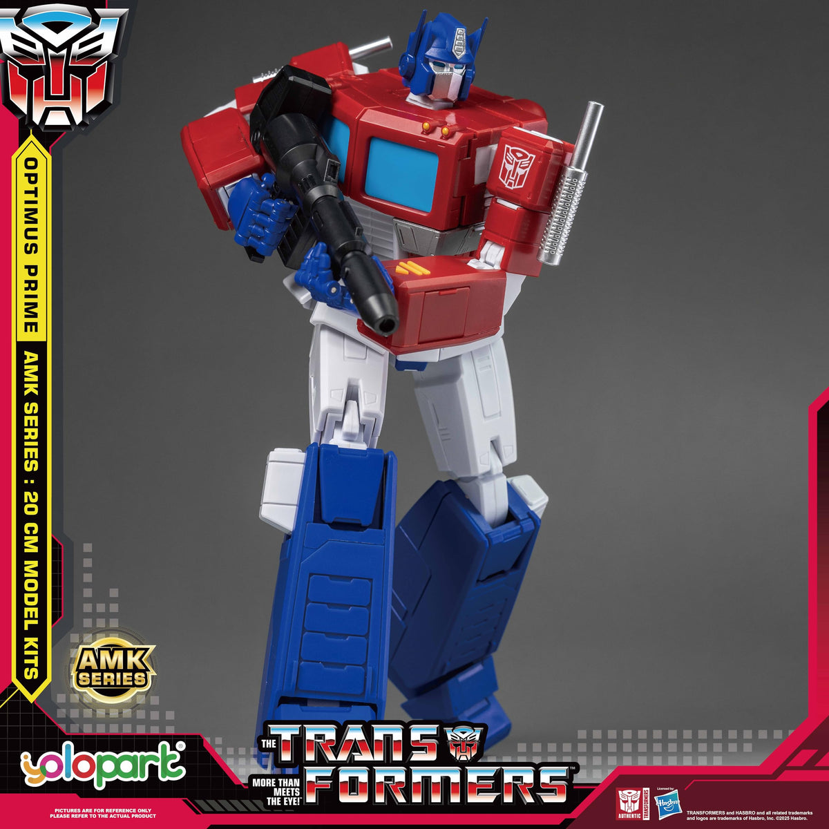 YOLOPARK Optimus Prime opening chest windows showcase Matrix access