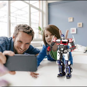 YOLOPARK Optimus Prime official licensed figure for authentic display.