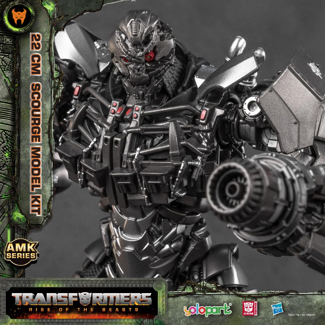 YOLOPARK Scourge figure detailed paint enhances realism on each part.