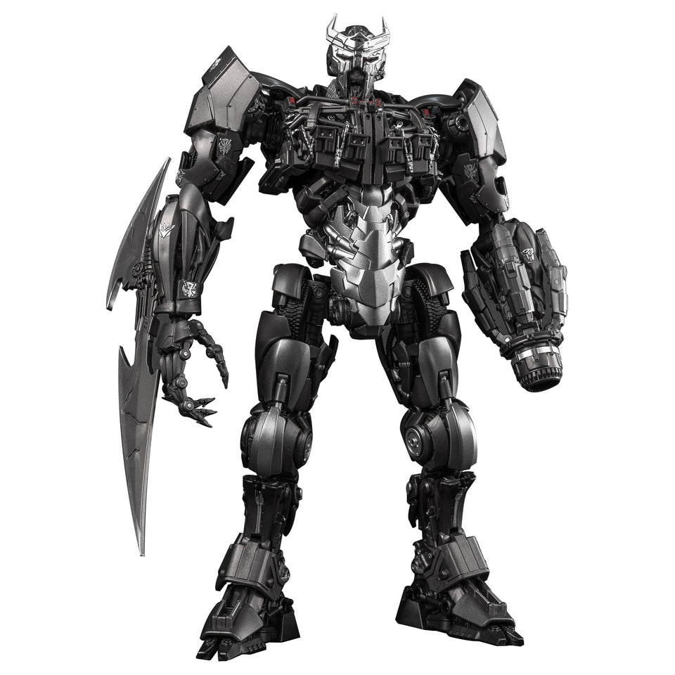 YOLOPARK Scourge figure front view shows movie-accurate detailing for display.