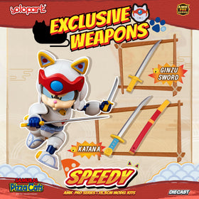 YOLOPARK Speedy serious face suits epic battle setups.