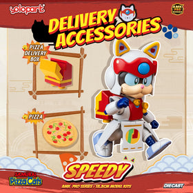 YOLOPARK Speedy pizza-delivery-box accessory expands diorama options.