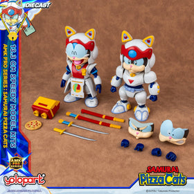 YOLOPARK Speedy samurai armor figure ready for dynamic display and poseable storytelling.