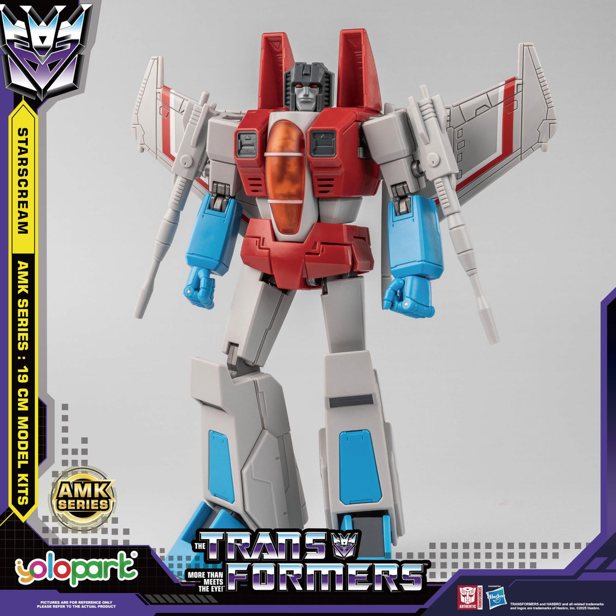 YOLOPARK Starscream articulation pose 01 demonstrates full range.