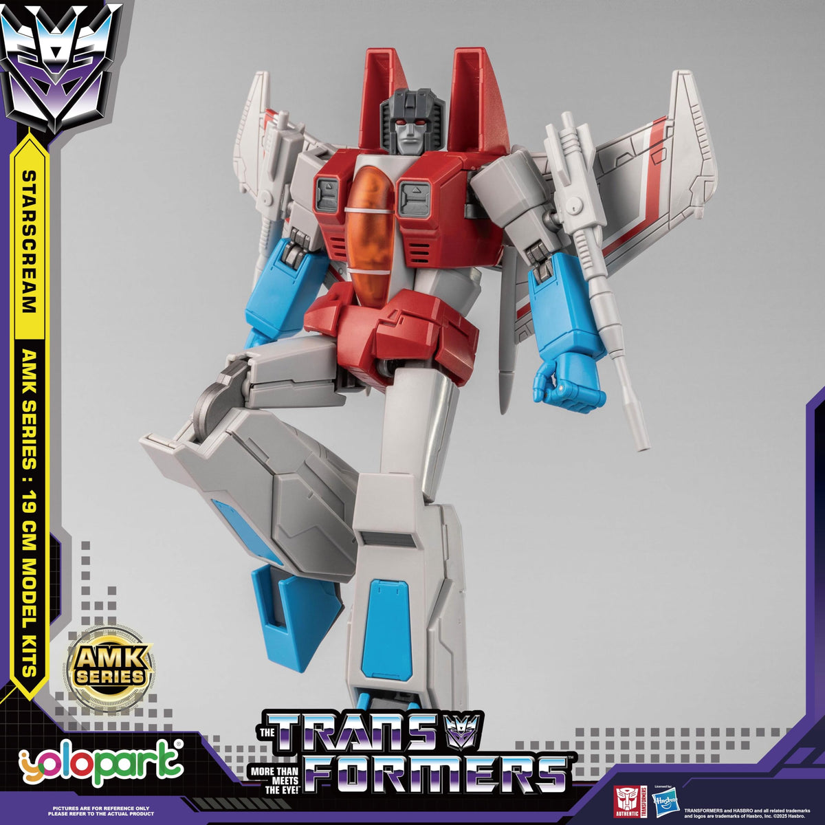 YOLOPARK Starscream chest windows open for display realism.