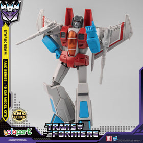 YOLOPARK Starscream figure side view highlighting poseability and details.