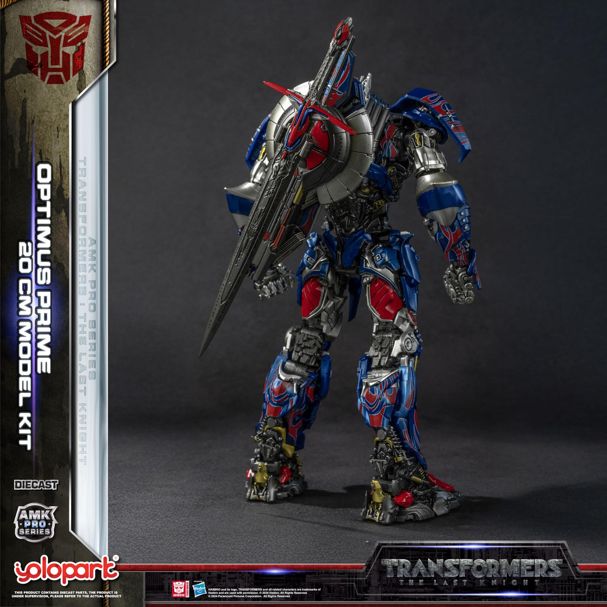 YOLOPARK Optimus Prime interchangeable hands enable expressive gestures