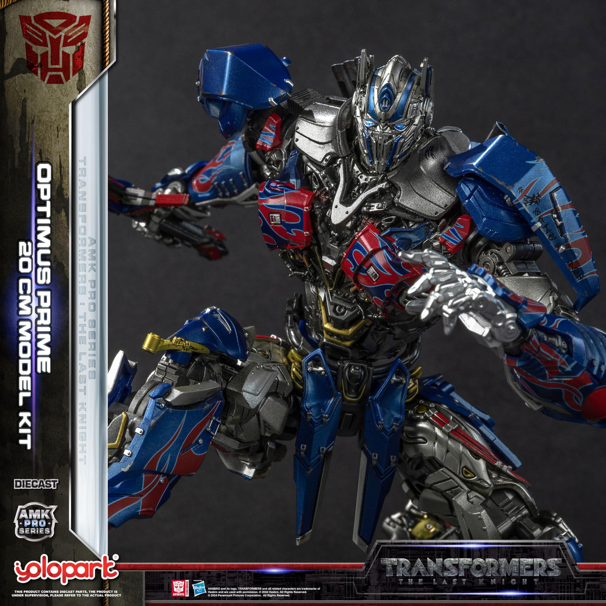 YOLOPARK Collectors item complements Transformers Studio Series figures