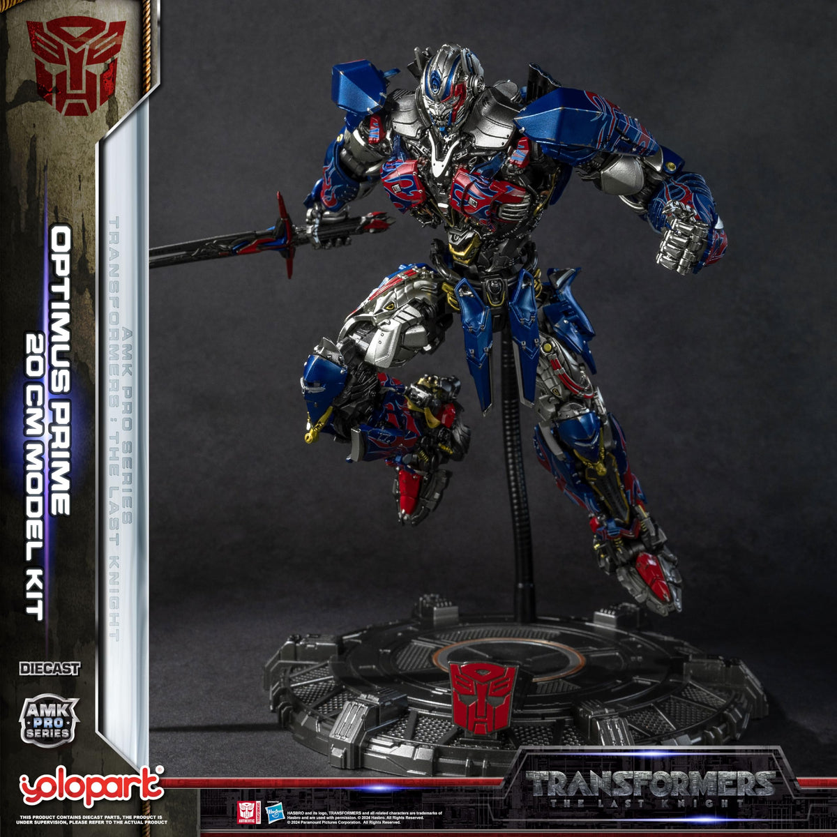 YOLOPARK Diecast parts add sturdy figure heft and premium feel
