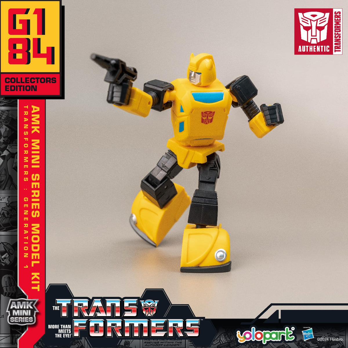 YOLOPARK Soundwave figure for retro character display and playtime