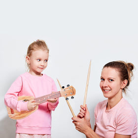 YOLOPLUS+ spruce surface and ABS body show durable design and gentle tone.