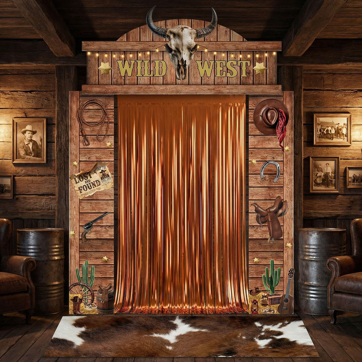 YLOLUL brown fringe curtain 2 enhances doorway entrance visuals