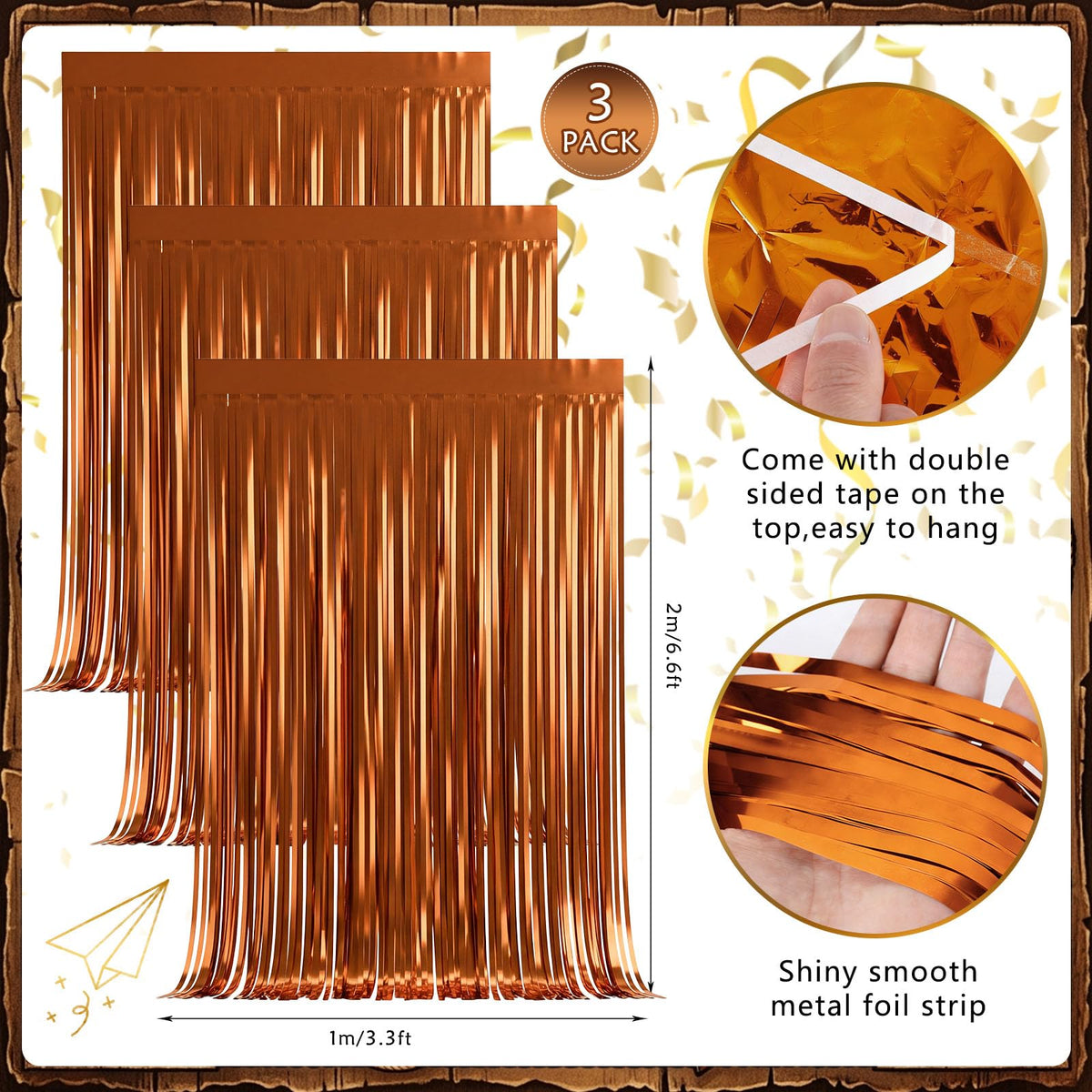 YLOLUL western carpet banner creates a large photo-ready backdrop