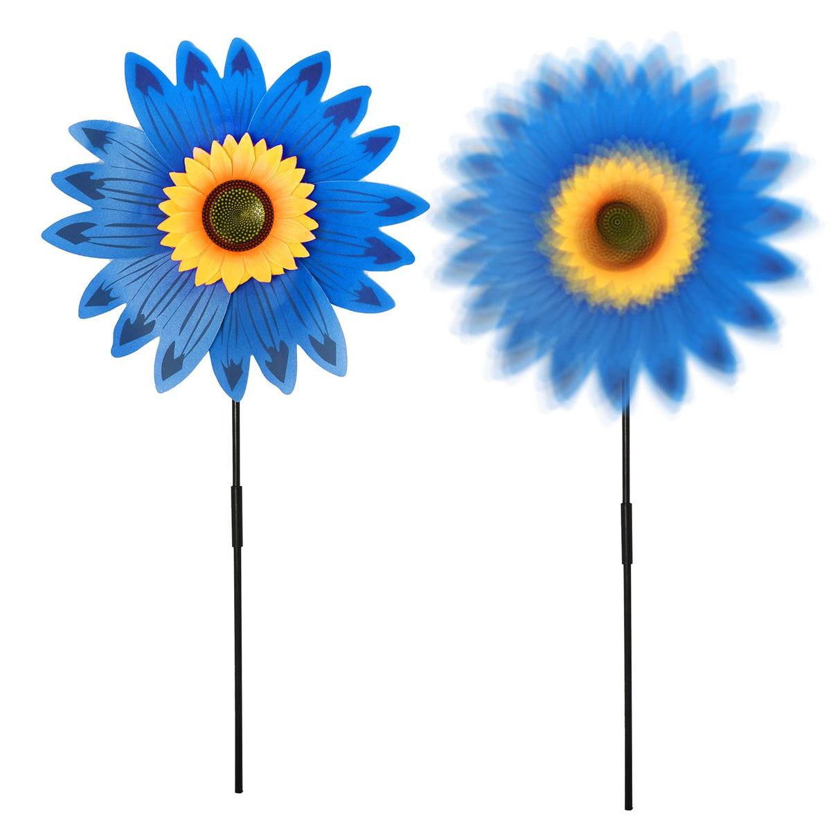 Yolyoo easy-assembly wind spinner on sticks for quick setup.