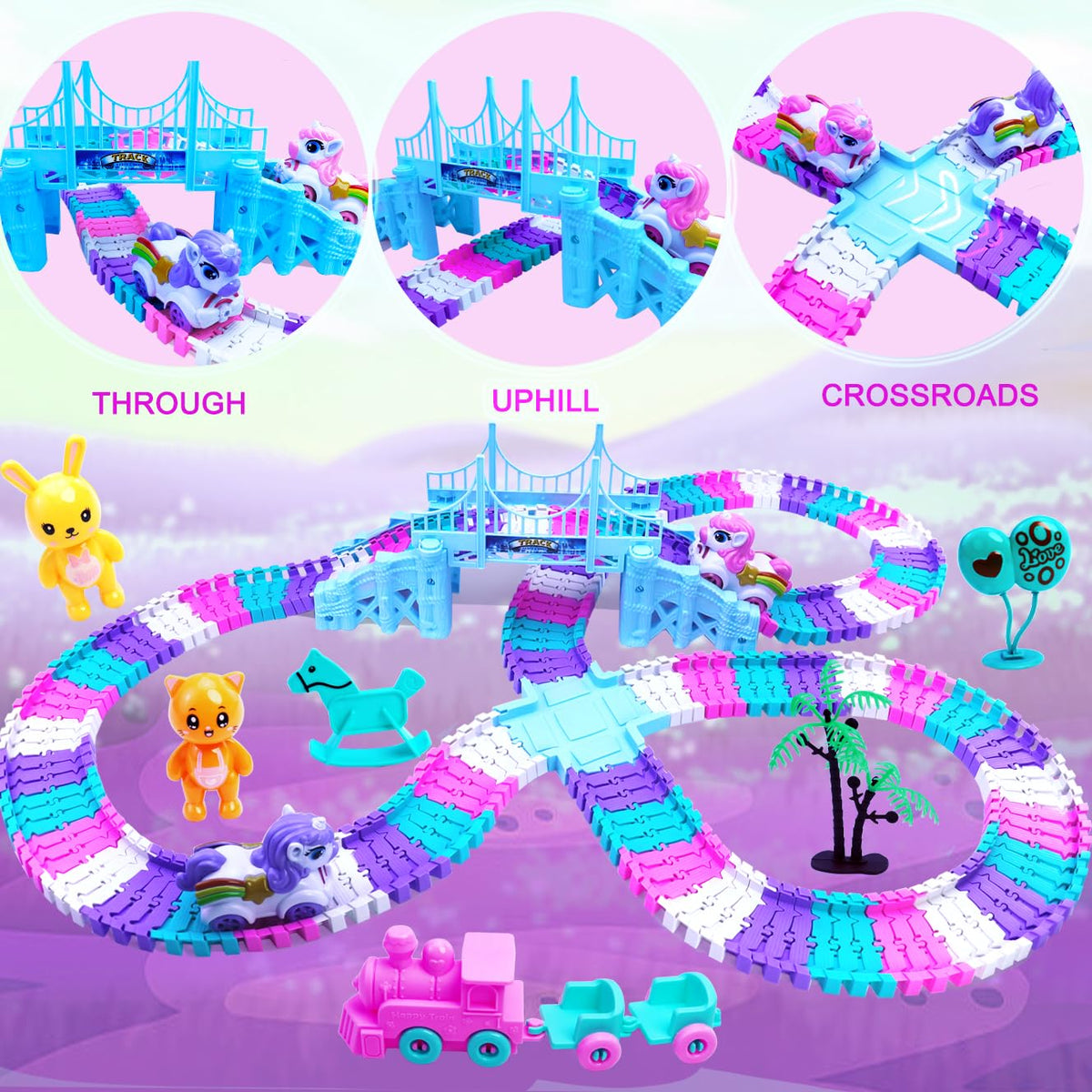 Yomwet child playing tracks boosts creativity