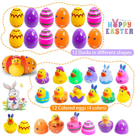 Yomwet Easter basket stuffer: 24-piece set for gifts and celebrations