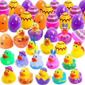 Yomwet Easter eggs: 12 colorful eggs for safe, engaging bath play