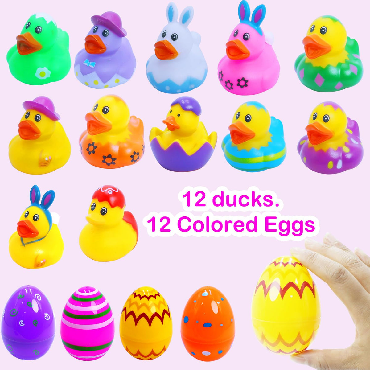 Yomwet Easter party favors: toy set for festive playtime