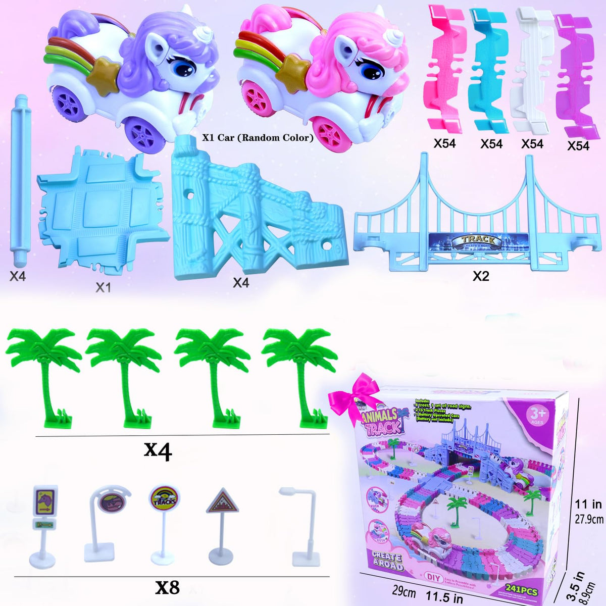 Yomwet pink train enables pretend journeys