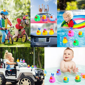 Yomwet washable, non-toxic bath toys: easy cleanup after play