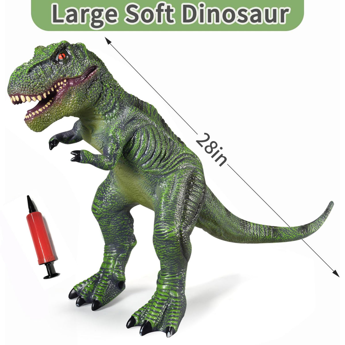 Detailed texture on YONGJULE Tyrannosaurus Rex enhances realism