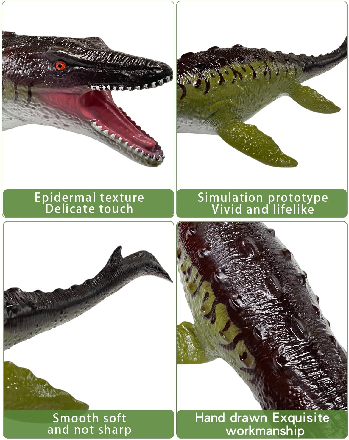 YONGJULE inflatable-dino with sealed inflation holes prevents leaks during use.