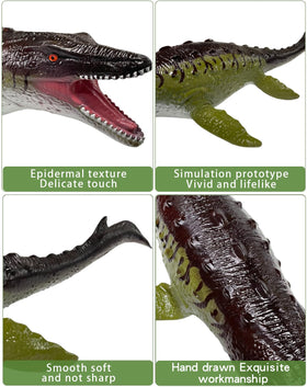 YONGJULE inflatable-dino with sealed inflation holes prevents leaks during use.