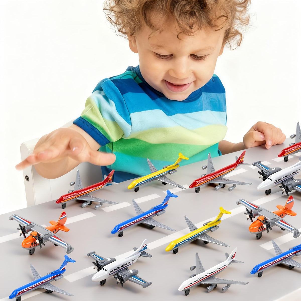 YongnKids airliner and glider variety sparks creative pretend play, great as party favors