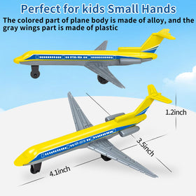 YongnKids bright color airplanes for durable backyard play and travel fun