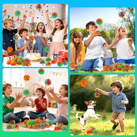 YongnKids stringy balls Easter eggs fillers for gift bags