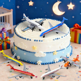 YongnKids metal-plastic planes offer sturdy play with long-lasting durability