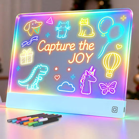 YONHAN Lumi Board with rechargeable battery for cord-free drawing anywhere.