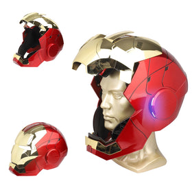 YONTYEQ MK5 helmet with LED eyes for realistic cosplay visuals.