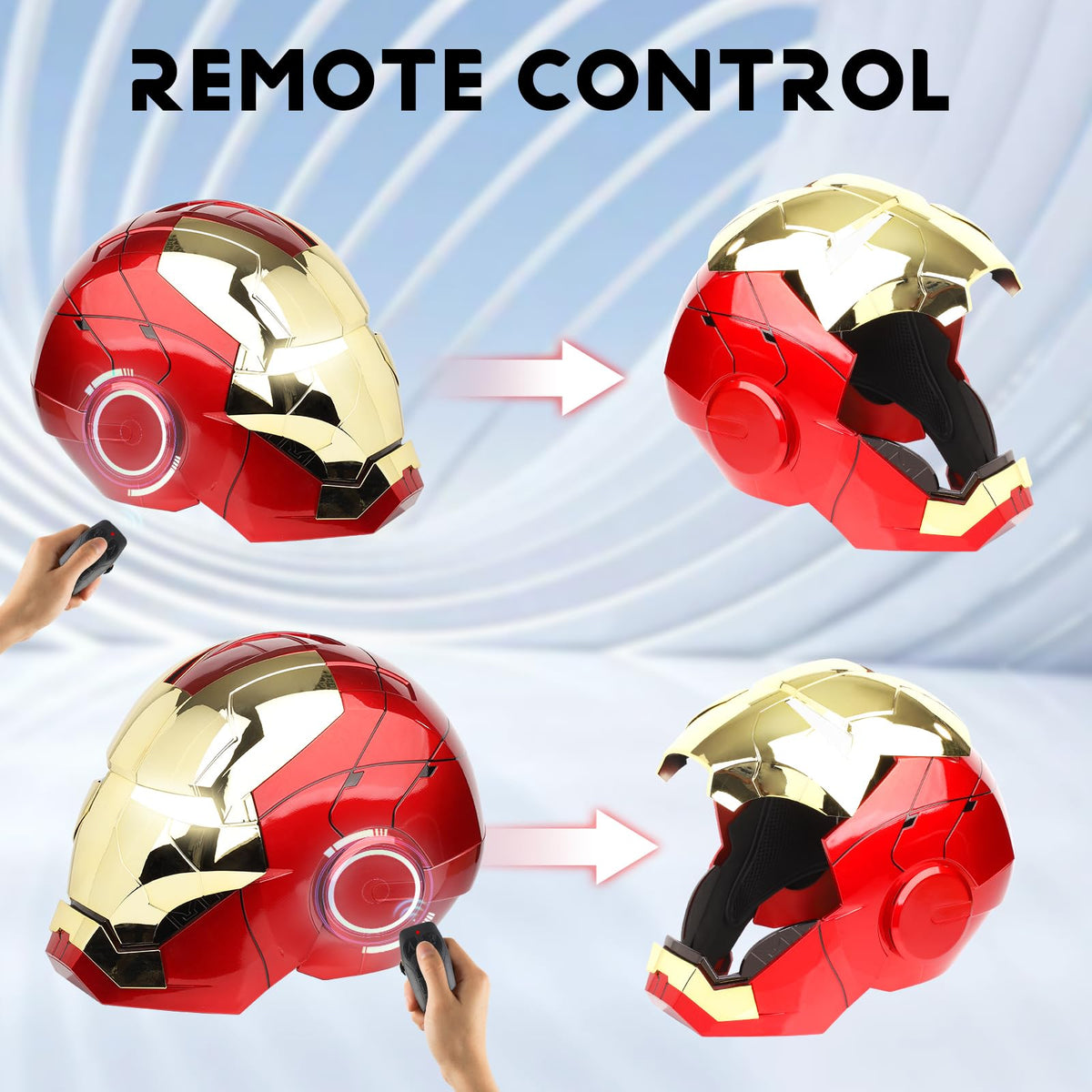 YONTYEQ MK5 helmet ear touch sensor for quick wear.
