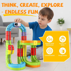 YOOIU Infinity Racer 360° anti-gravity action enables all-direction play and imagination.