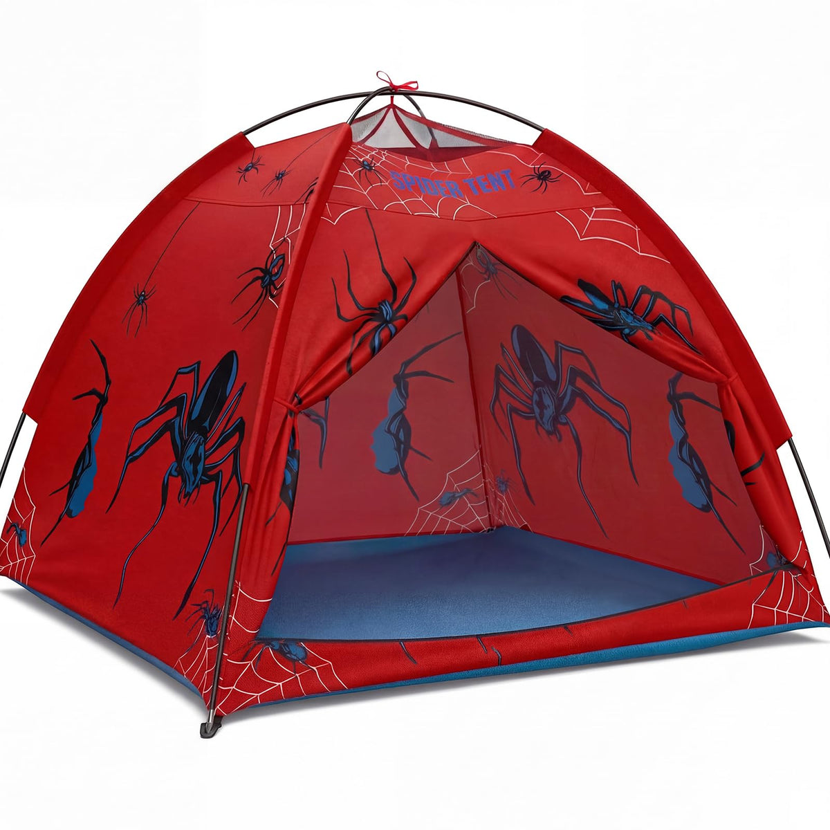 Yoojahow Spider Play Tent assembly in minutes for versatile indoor fun.