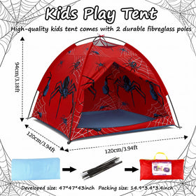 Yoojahow Spider Tent 47x47x38 inches spacious for adults to move.
