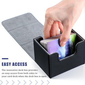 Yookeer deck box magnetic closure detail highlights reliable security for moves.