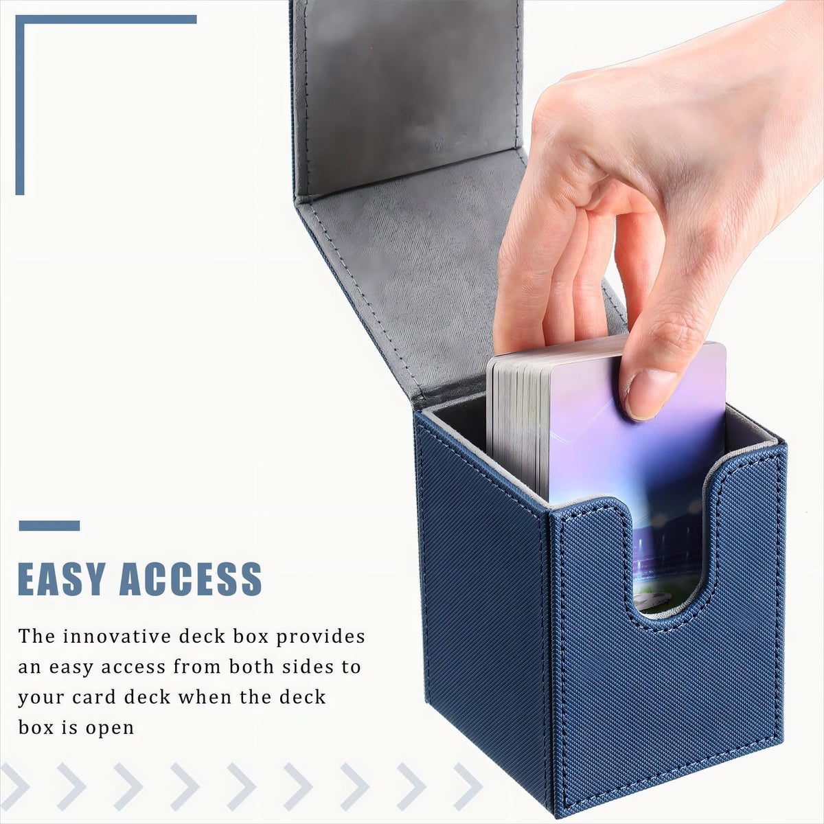 Yookeer leather deck box lid seal keeps contents secure during movement