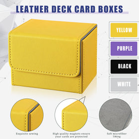 Yookeer white deck box demonstrates travel-friendly design with secure lid.