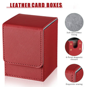 Yookeer magnetic lid closeup highlighting secure transport for cards.
