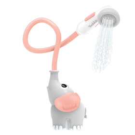 Yookidoo elephant bath shower head pink for gentle newborn rinsing