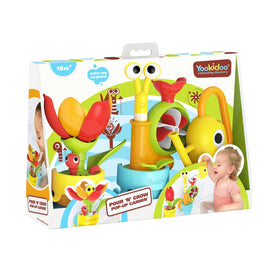 Yookidoo Garden Adventure mold-free design – safer bath time with easy cleaning.