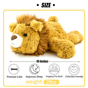 YOUBLEK yellow lion fabric close-up, soft cotton texture for gentle touch