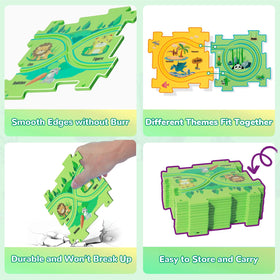 YOOYID forest puzzles create route options for exploration and planning